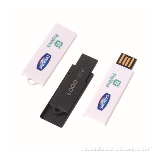 slide mini usb flash drive in ABS material